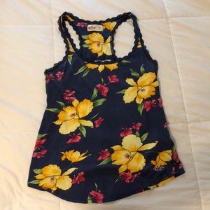 Hollister Floral Tank Top